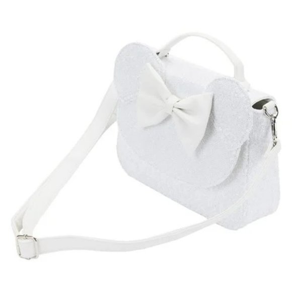 Minnie Mouse Bride Wedding Crossbody Purse - Picture 5 of 7